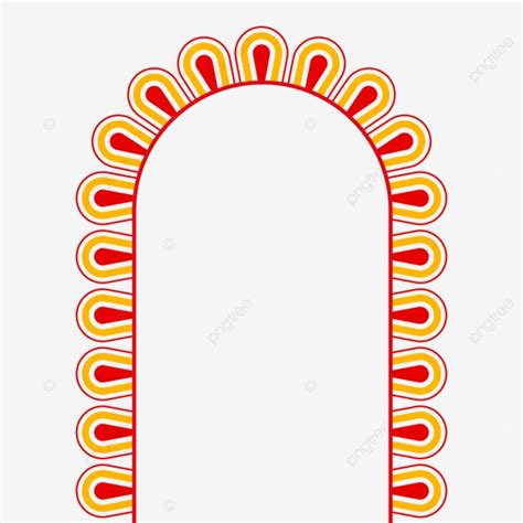 Durga Puja Modern Decorations Border Durga Puja Border Decorative