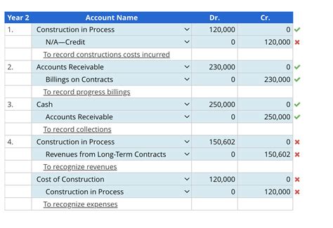 Solved Recording Long Term Construction Recognize Revenue Chegg