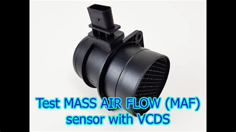 Test Mass Air Flow Maf Sensor With Vcds Youtube