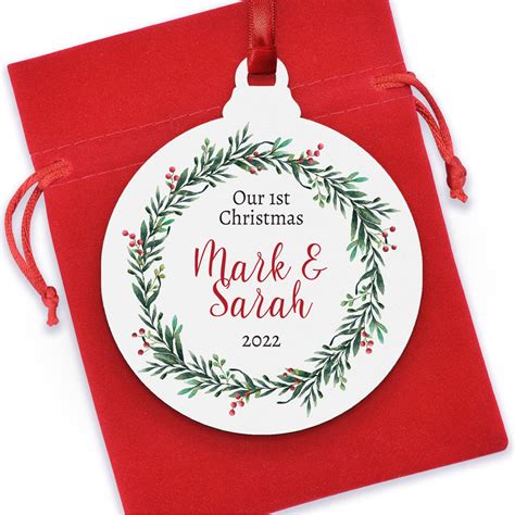 Our First Christmas Together Decoration Ts For Couples