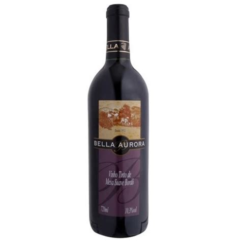 Vinho Tinto Suave Bord Ml Bella Aurora