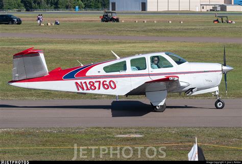 N18760 Beechcraft V35B Bonanza Private Jose L Roldan JetPhotos