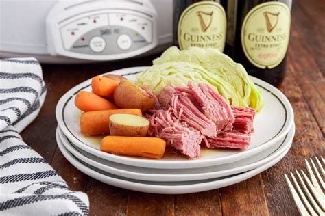 Slow Cooker Corned Beef and Cabbage - girl. Inspired.