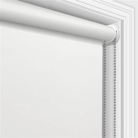 White Waterproof Roller Blinds. Robust PVC, Ideal for Kitchens & Bathrooms