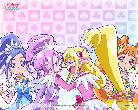 Dokidoki Precure Glitter Force Doki Doki Glitter Spade Hd Wallpaper