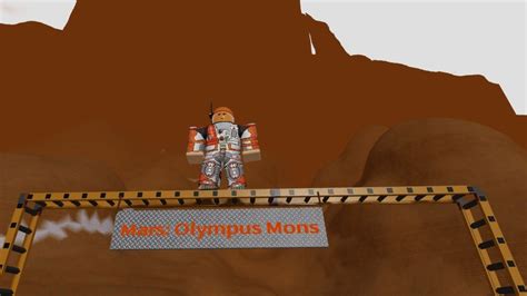 Climbing Olympus Mons On ROBLOX YouTube