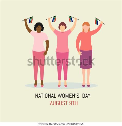 South Africa National Women Day On Stock Vector Royalty Free