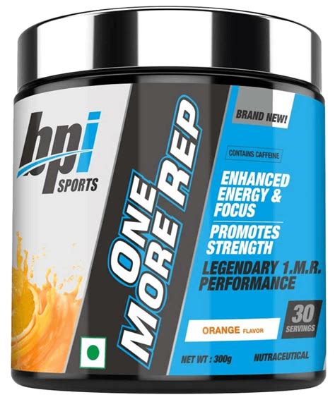 Buy Bpi Sports One More Rep Pre Workout Servings Online Nutristar