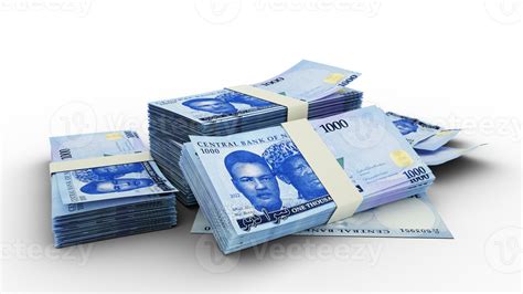 3D Stack of Nigerian naira notes 19775912 PNG