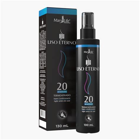 Liso Eterno Finalizador 20 Benefícios Mary Life 130ml Shopee Brasil