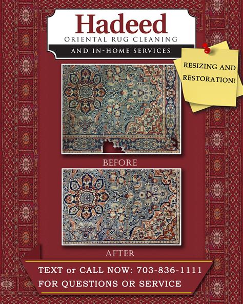 Rug Repair Restoration Centreville Hadeed Carpet And Rug