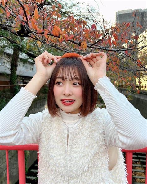 上ノ堀結愛さんのインスタグラム写真 上ノ堀結愛instagram「🍂🤍🍂」11月5日 19時20分 Yua0201