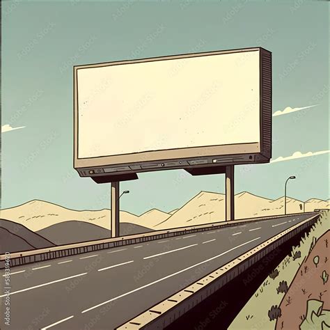 Eye Catching Animated Digital Billboard Advertisement Hand Drawn