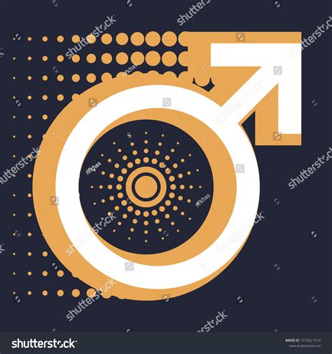 Gender Male Sign Conditional Image Indicate Stock Vector Royalty Free 1579221514 Shutterstock