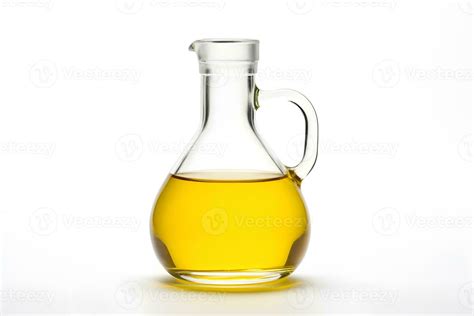 Olive oil in a glass decanter on a white background 31377625 Stock Photo at Vecteezy