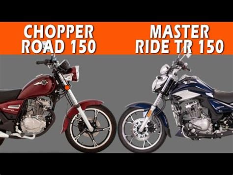 Comparativo Chopper Road Vs Master Rider Elas Est O Em Destaque