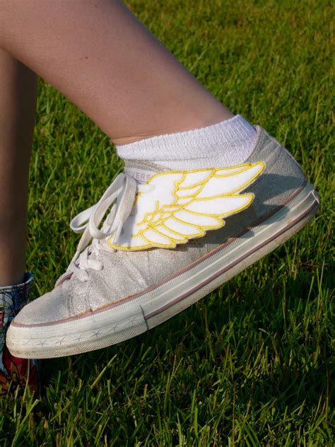 Percy Jackson Inspired Shoe Wings Etsy