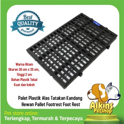 Jual Palet Plastik Alas Tatakan Kandang Pallet Footrest Foot Rest X