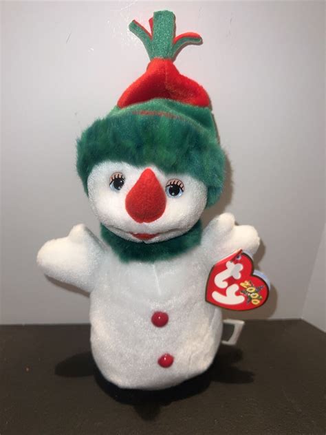 Ty Beanie Babies 2000 Snowgirl W Tags Ebay