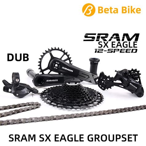 2021 Sram Sx Eagle 1x12 12 Speed Mtb Groupset Kit Dub Trigger Shifter Rear Derailleur Crankset