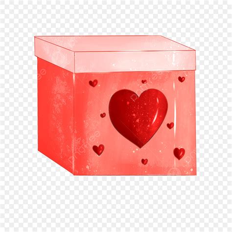 Caja De Dibujos Animados Regalo De San Valentin Caja De Regalo De