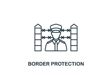 Border Protection Icon Graphic by aimagenarium · Creative Fabrica