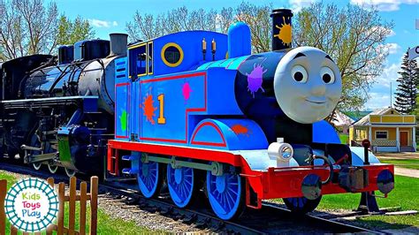 Thomas And Friends Day Out With Thomas Let S Get Colorful Youtube