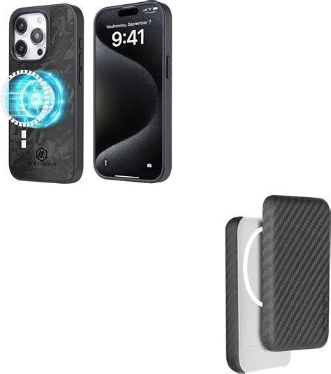 Amazon MONOCARBON Real Forged Carbon Fiber Case For IPhone 15 Pro