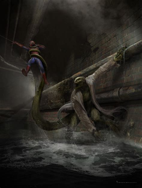 Image Amazing Spider Man Spider Man Vs Lizard Concept Artjpeg