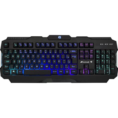 Teclado Gamer Fortrek Pro K Rgb Preto