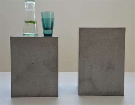 Jan Kurtz Beton Block Beistelltisch Von Goodform Ch