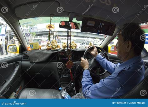 Interior Taxi Editorial Stock Image - Image: 18809934