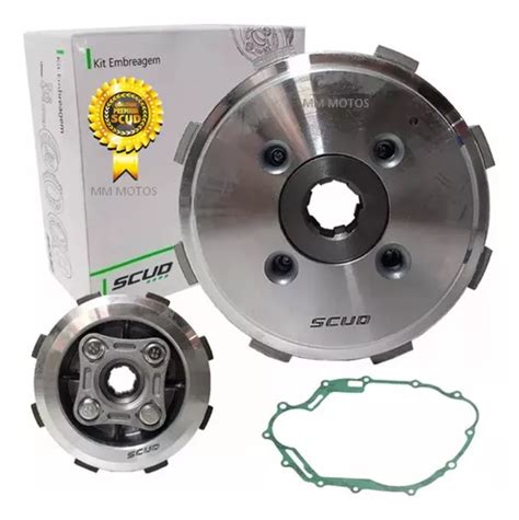 Kit Embreagem Completo Scud Honda Cg 150 Titan Fan 150 Parcelamento