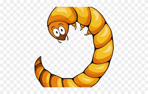 Worms Clipart Mealworm Png Download 2441962 Pinclipart