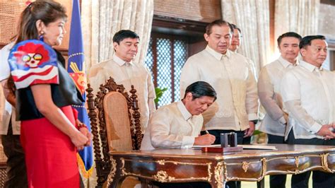 Marcos Signs Magna Carta Of Filipino Seafarers Politico Ph