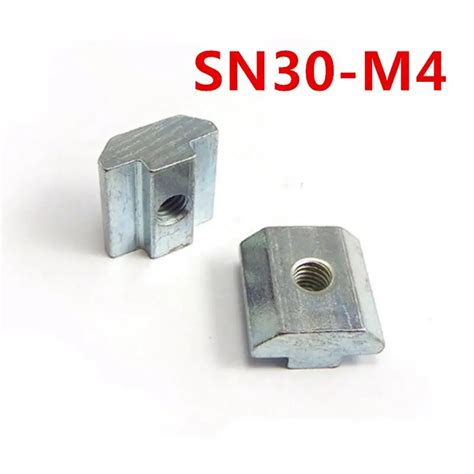 Pcs Lot Steel With Zinc M M T Sliding Nut Block M For