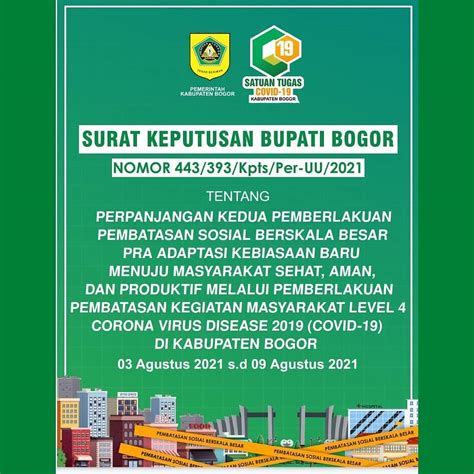 PERPANJANGAN KEDUA PSBB PRA ADAPTASI KEBIASAAN BARU MELALUI PPKM LEVEL