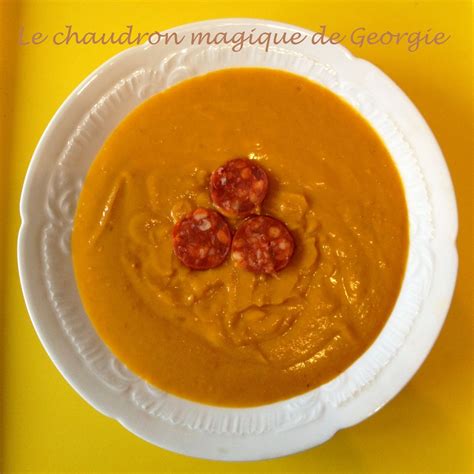 Velout De Potimarron Au Chorizo Ww Au Thermomix Le Chaudron Magique