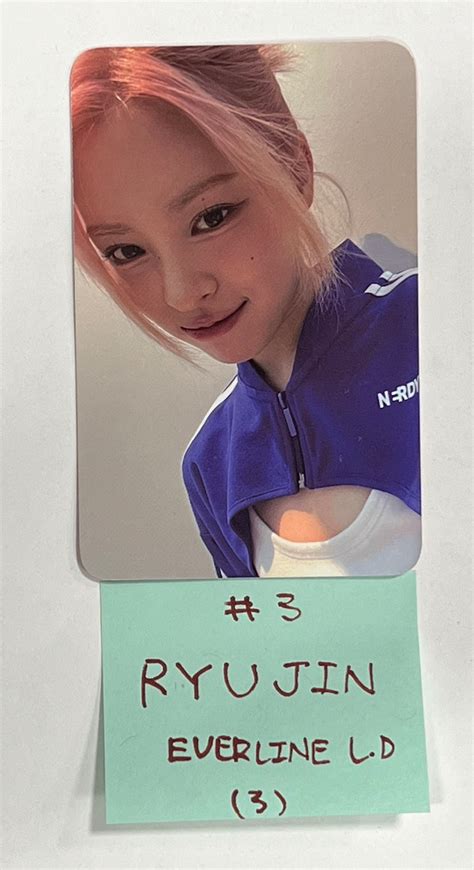 Itzy Born To Be Everline Lucky Draw Event Photocard Round 2