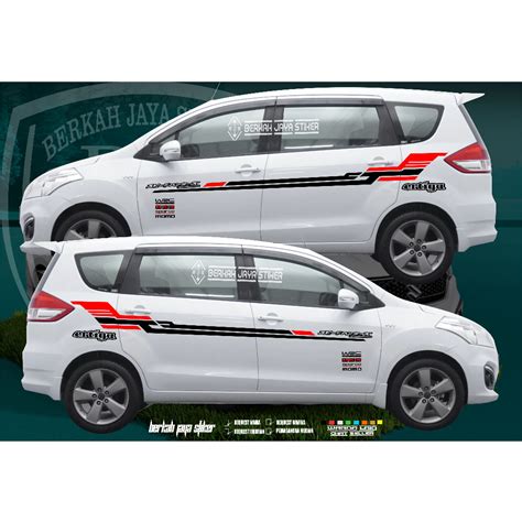 Jual Stiker Mobil Ertiga Sticker List Suzuki Ertiga Keren Shopee