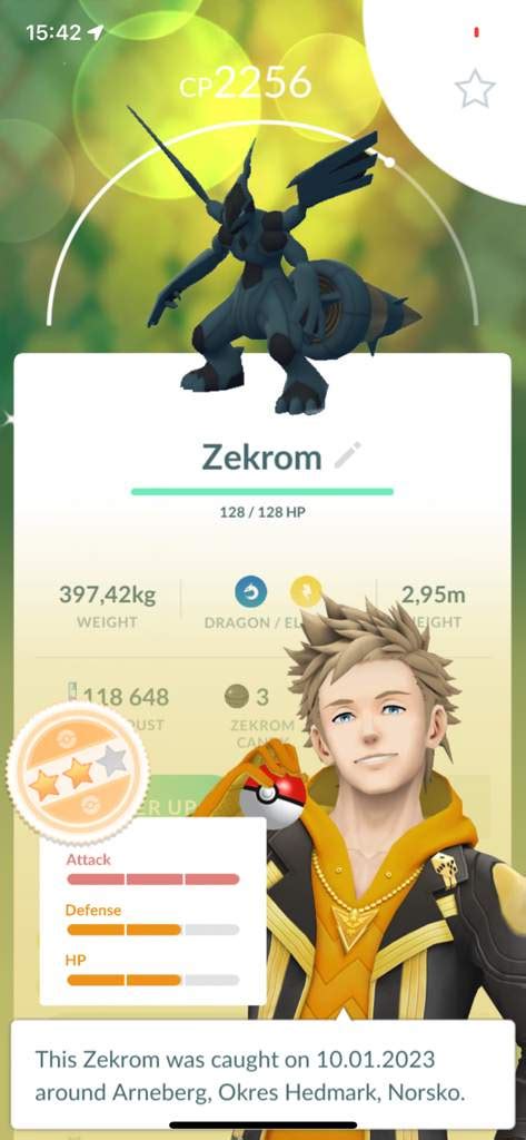 Shiny zekrom!! | Pokemon GO Amino