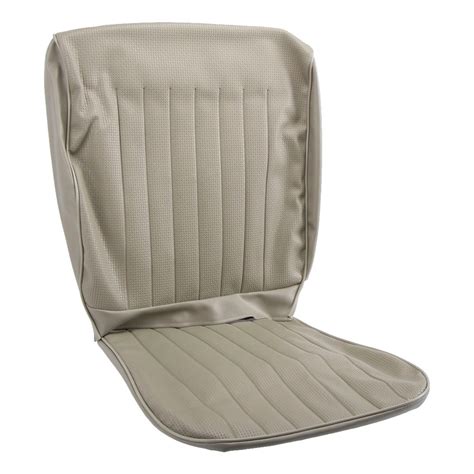 Embossed Dark Grey Vinyl Tmi Seat Covers For Volkswagen Beetle Saloon 68 72 Europe