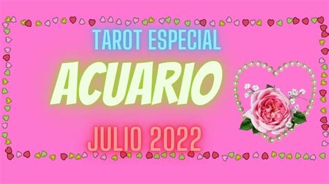 𝐖𝐎𝐖 𝑨𝑪𝑼𝑨𝑹𝑰𝑶QUÉ LLEGA PARA MÍ EN JULIO 2022 LO QUE EL DESTINO TE