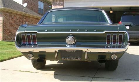 Highland Green 1968 Ford Mustang Gt Hardtop Photo