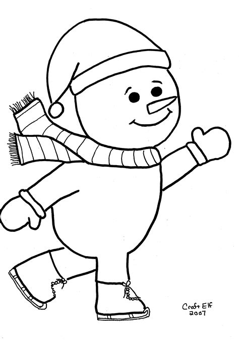 Great Picture of Snowmen Coloring Pages - vicoms.info