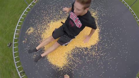 Guy Loses Pants On Trampoline Telegraph