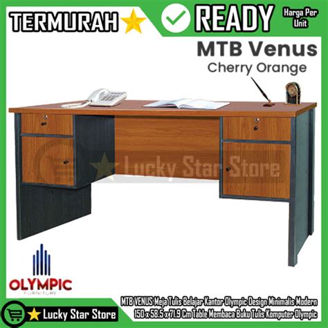 Jual Kargo Olympic Meja Tulis Belajar Mtb Venus Table Kantor