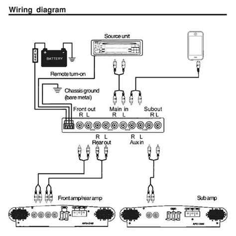 Wiring Diagram How To Connect Equalizer To Amplifier