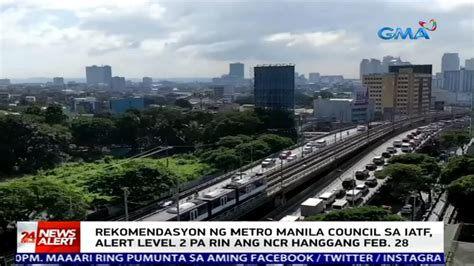 Rekomendasyon Ng Mmc Sa Iatf Alert Level Pa Rin Ang Ncr Hanggang Feb