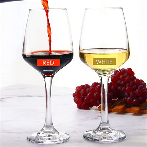 12 Piece Wine Glasses Set Classic Stemware For Red Or White Wine